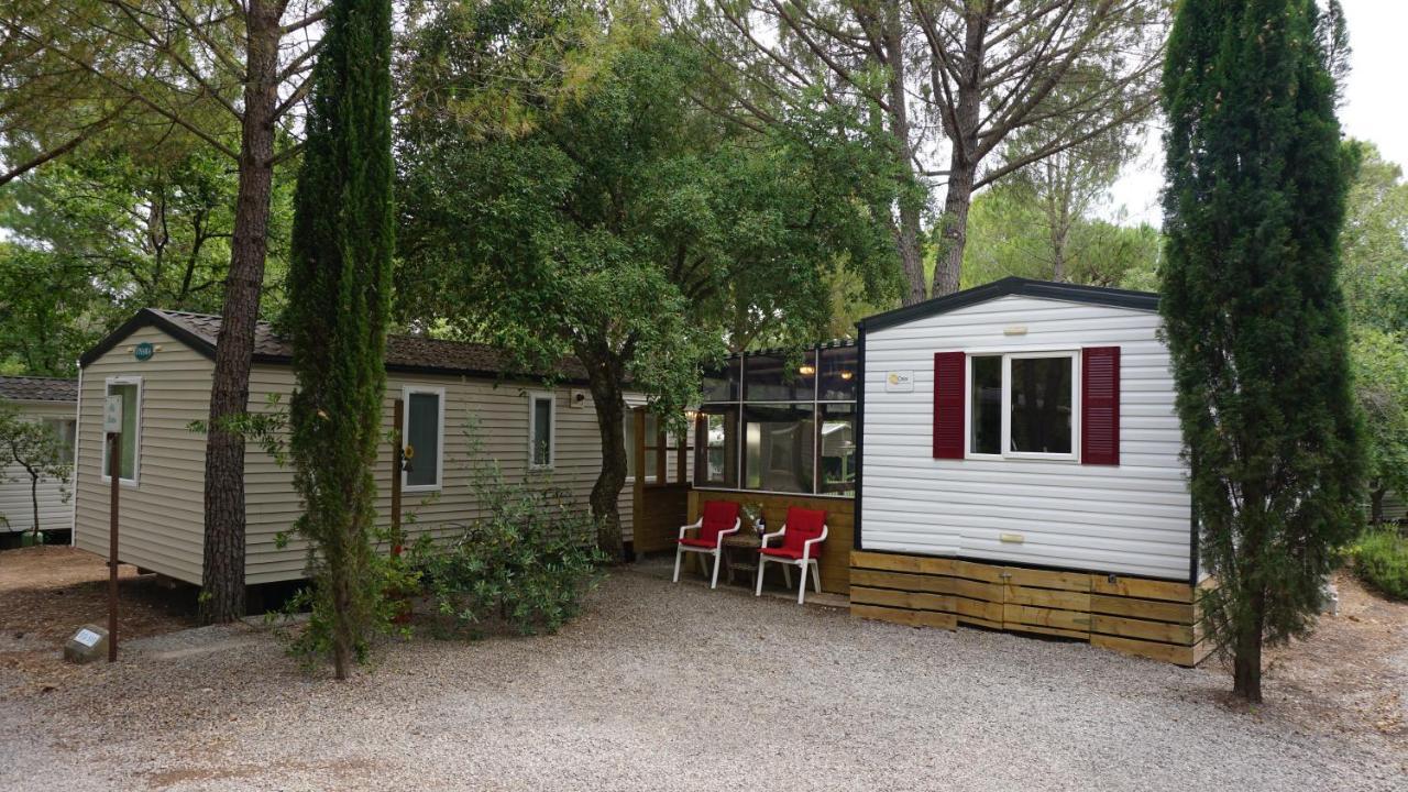 Chalets met buitenkeuken op Camping Leï Suves - JoyCasa Roquebrune-sur-Argens Eksteriør bilde